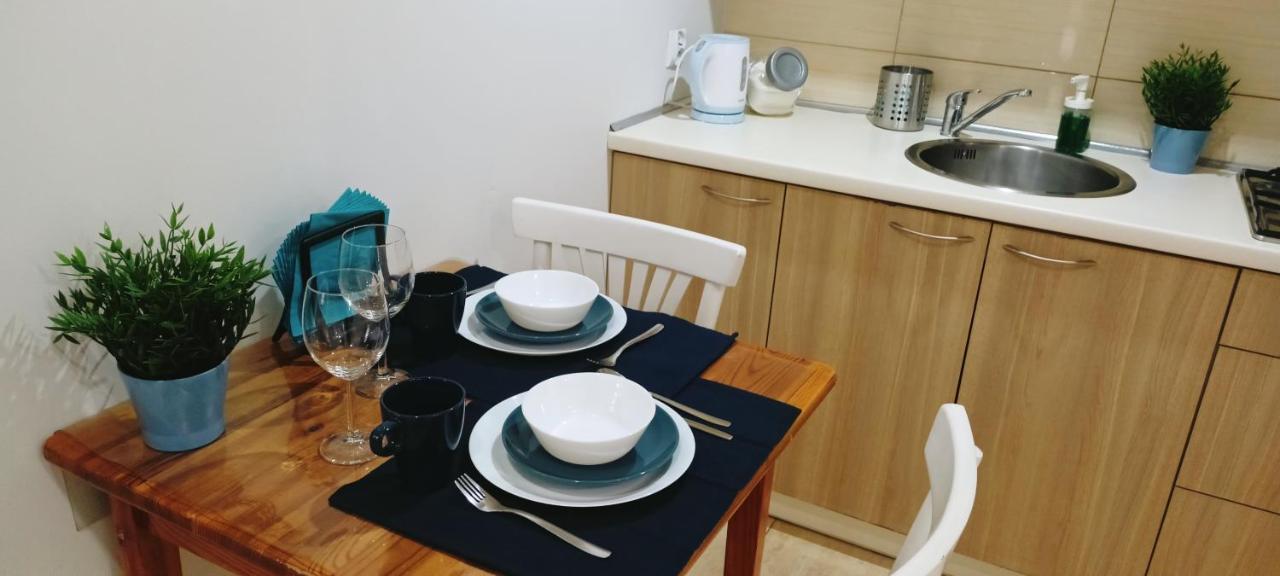 Apartament Granatowy Swietoduska 12 ルブリン エクステリア 写真
